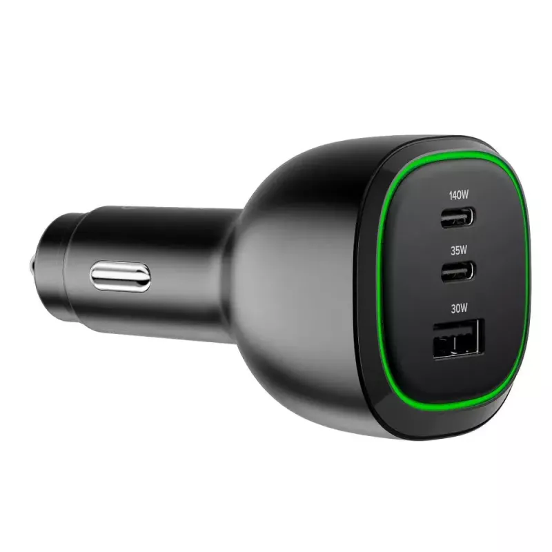 ALOGIC Rapid Power 165W USB-C automobilinis įkroviklis su 240W įkrovimo laidu