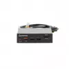 Chieftec CRD-908H kortelių skaitytuvas USB 3.2 Gen 1 vidinis, juodas