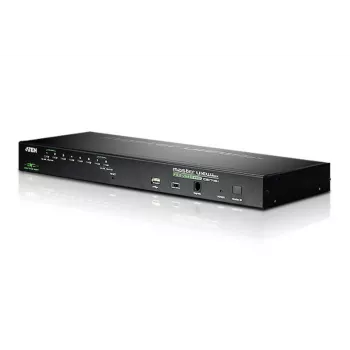 ATEN CS1708i 8 prievadų USB/PS/2 VGA KVM per IP jungiklis su USB periferiniu prievadu