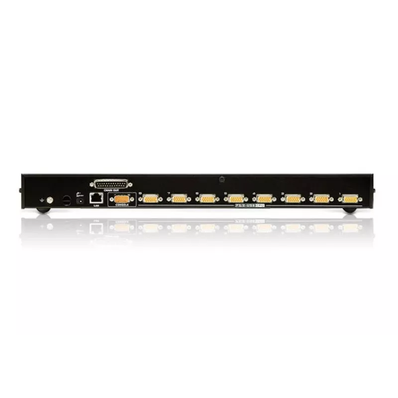 ATEN CS1708i 8 prievadų USB/PS/2 VGA KVM per IP jungiklis su USB periferiniu prievadu