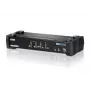 ATEN CS1784A 4 prievadų USB DVI Dual Link KVM jungiklis su garsu ir USB 2.0 šakotuvu (įskaitant KVM laidus)