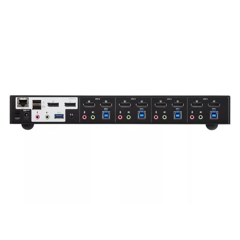 KVMP jungiklis ATEN 4 prievadų USB 3.0 DisplayPort dvigubas vaizdas
