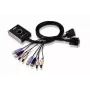 ATEN CS682 2 prievadų USB DVI KVM jungiklis su garsu