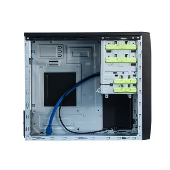 Korpusas Chieftec CT-04B-350GPB juodas su 350 W maitinimo bloku