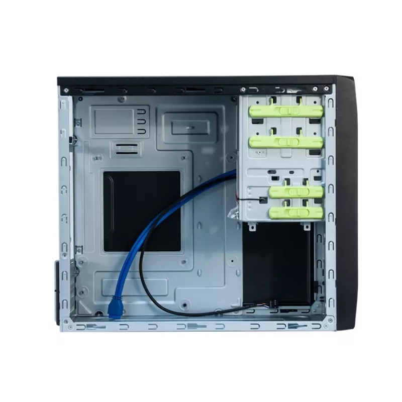 Korpusas Chieftec CT-04B-350GPB juodas su 350 W maitinimo bloku