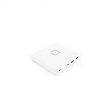 DICOTA universalus nešiojamojo kompiuterio kroviklis PRO USB-C, 120 W, baltas