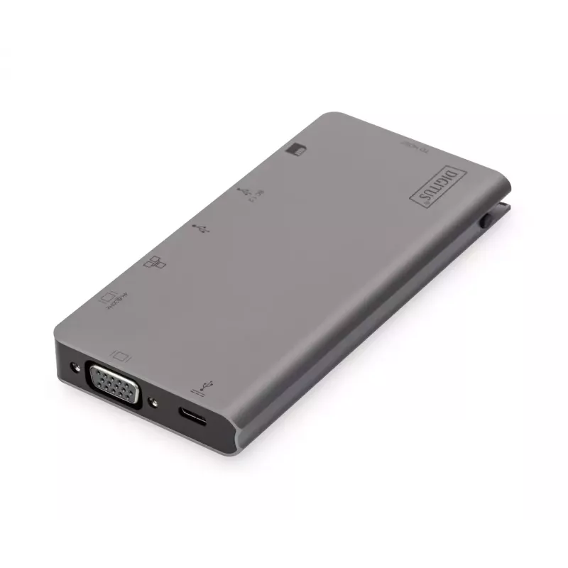 USB Type-C kelioninis dokas Digitus DA-70877