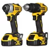 Belaidis smūginis gręžtuvas DeWalt DCK2062D2T