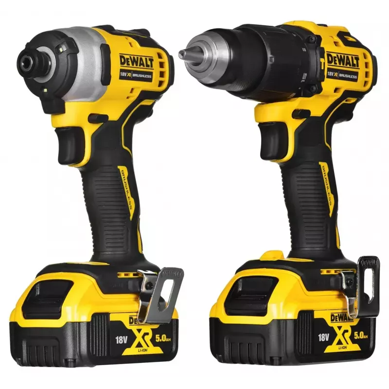 Belaidis smūginis gręžtuvas DeWalt DCK2062D2T