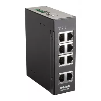 D-Link DIS-100E-8W 8 prievadų nepramoninis nevaldomas Ethernet jungiklis