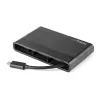 StarTech.com USB-C kelių prievadų adapteris su HDMI, VGA, Gigabit Ethernet ir USB 3.0 – USB-C į 4K HDMI arba 1080p VGA ekrano mini dokas – USB Type-C kelioninis dokas USB-C nešiojamiesiems