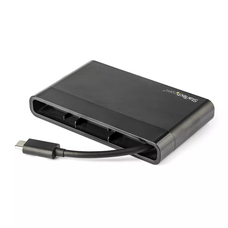 StarTech.com USB-C kelių prievadų adapteris su HDMI, VGA, Gigabit Ethernet ir USB 3.0 – USB-C į 4K HDMI arba 1080p VGA ekrano mini dokas – USB Type-C kelioninis dokas USB-C nešiojamiesiems