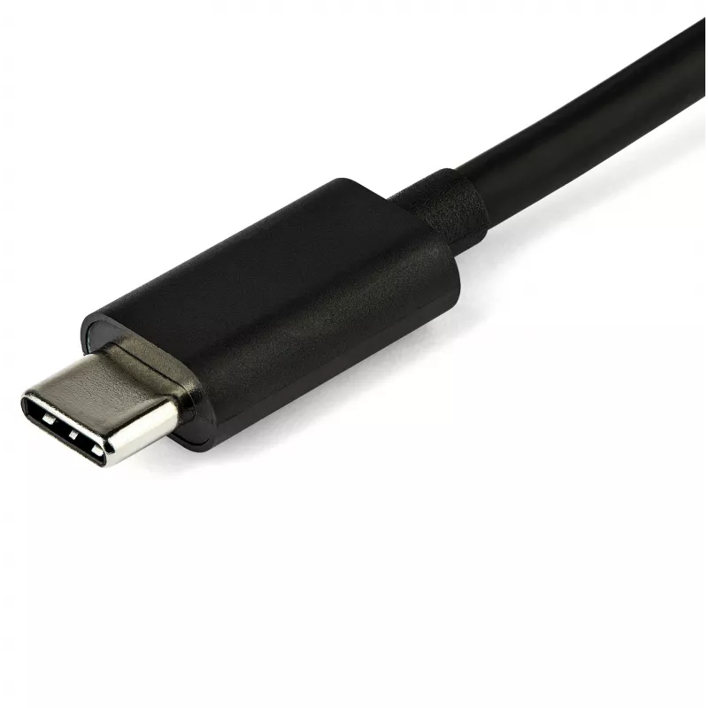 StarTech.com USB-C kelių prievadų adapteris su HDMI, VGA, Gigabit Ethernet ir USB 3.0 – USB-C į 4K HDMI arba 1080p VGA ekrano mini dokas – USB Type-C kelioninis dokas USB-C nešiojamiesiems