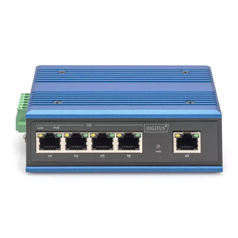 Nevaldomas jungiklis Digitus DN-651120 4 prievadų Gigabit PoE