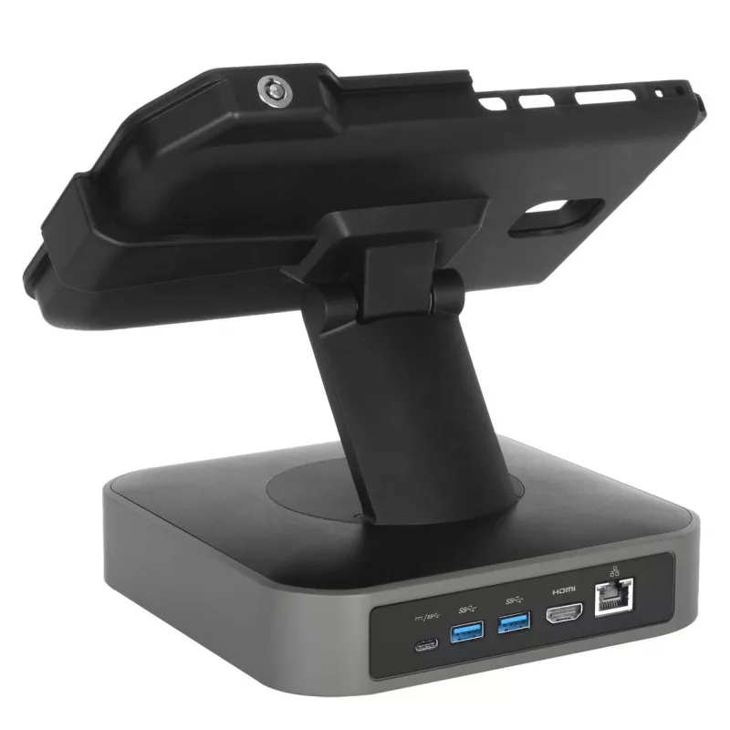 Dokavimo stotelė Targus DOCK421GLZ planšetiniam kompiuteriui ir išmaniajam telefonui, USB Type-C, juoda