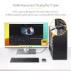 StarTech.com 1m DisplayPort 2.1 laidas, VESA sertifikuotas DP80, su UHBR20/HDR/DSC 1.2a/HDCP 2.2, 16K/8K 60Hz, 4K 240Hz, 80Gbps, DP 2.1 laidas, UHD monitoriui, M/M