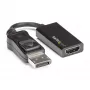 StarTech.com DisplayPort į HDMI adapteris – 4K 60Hz aktyvus DP 1.4 į HDMI 2.0 vaizdo keitiklis – DP į HDMI monitorių/TV/ekraną laidas adapteris kištukas – fiksuojanti DP jungtis