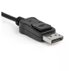 StarTech.com DisplayPort į HDMI adapteris – 4K 60Hz aktyvus DP 1.4 į HDMI 2.0 vaizdo keitiklis – DP į HDMI monitorių/TV/ekraną laidas adapteris kištukas – fiksuojanti DP jungtis