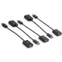 StarTech.com 5 vnt. rinkinys DisplayPort į VGA adapteris – DisplayPort 1.2 į VGA aktyvus adapteris – skaitmeninis DP į analoginį VGA vaizdo keitiklis – DisplayPort kištukas į VGA lizdą monitoriaus adapteris