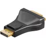 MicroConnect DPDVI adapteris DisplayPort į DVI-D Dual Link 24+5 pilka