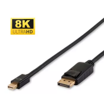 Microconnect DP-MMG-180MBV1.4 DisplayPort kabelis 2 m Mini DisplayPort juodas