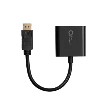 Microconnect DPVGA15CM adapteris vaizdo kabelis 0,15 m DisplayPort VGA (D-Sub) Juoda