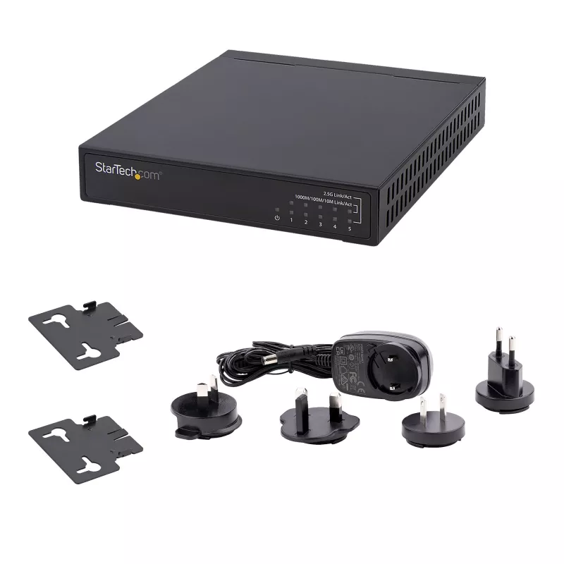 StarTech.com 5 prievadų 2.5G nevaldomas tinklo jungiklis