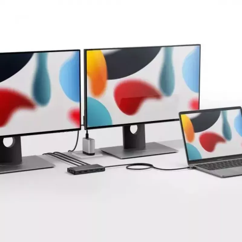 ALOGIC MV2 USB-C stotelė su 12 prievadų, HDMI, VGA, Ethernet 1000 Mbit/s