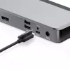 ALOGIC DUPRDX2-100 USB 3.2 Gen 1 Type-C dokas su 100W įkrovimu, Ethernet 4K