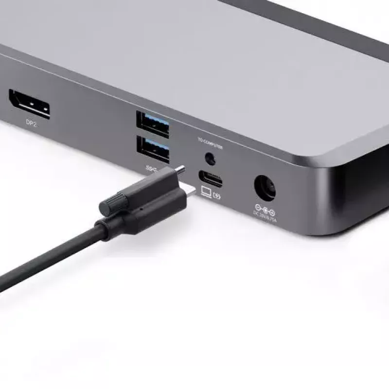 ALOGIC DUPRDX2-100 USB 3.2 Gen 1 Type-C dokas su 100W įkrovimu, Ethernet 4K
