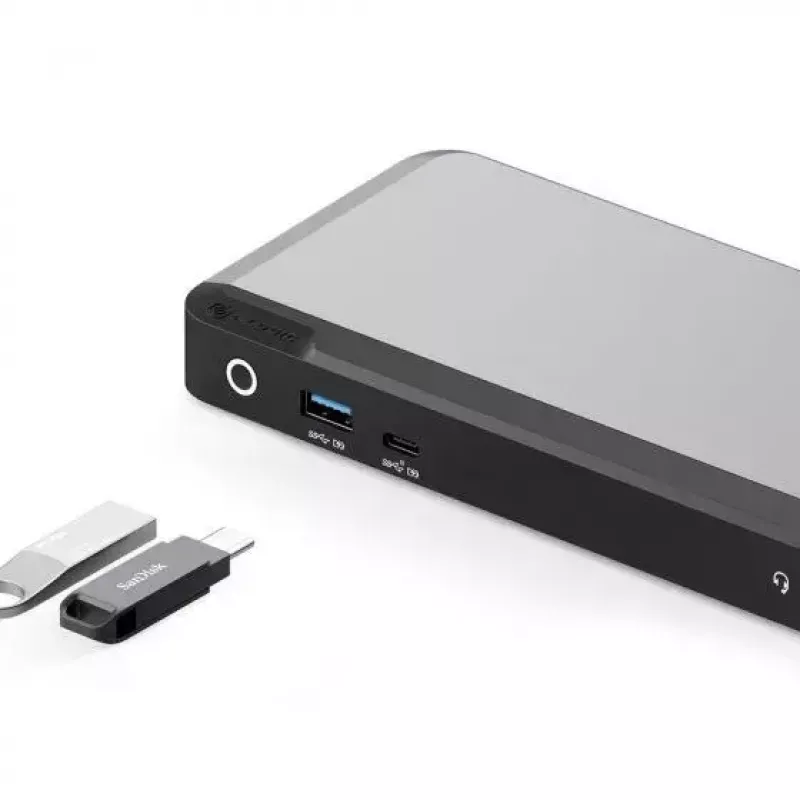 ALOGIC DUPRDX2-100 USB 3.2 Gen 1 Type-C dokas su 100W įkrovimu, Ethernet 4K