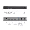 Dokavimo stotelė ALOGIC MX3 USB-C TripleDisplay 100W Power Delivery