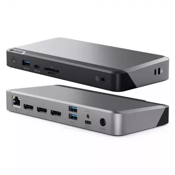 Dokavimo stotelė ALOGIC MX3 USB-C TripleDisplay 100W Power Delivery