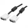 StarTech.com 10 m DVI-D Dual Link laidas – M/M, 10 m, DVI-D, DVI-D, Vyriškas, Vyriškas, Juoda, Balta