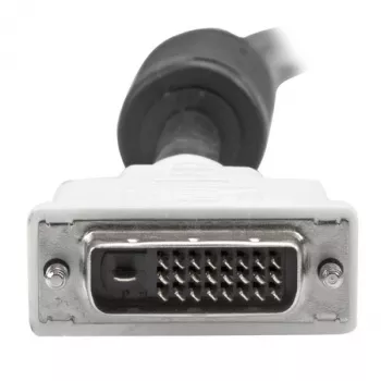 StarTech.com 10 m DVI-D Dual Link laidas – M/M, 10 m, DVI-D, DVI-D, Vyriškas, Vyriškas, Juoda, Balta