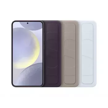 Dėklas Samsung Galaxy S24+ Šviesiai Mėlynas Monochromatinis Stovintis Griebtuvas