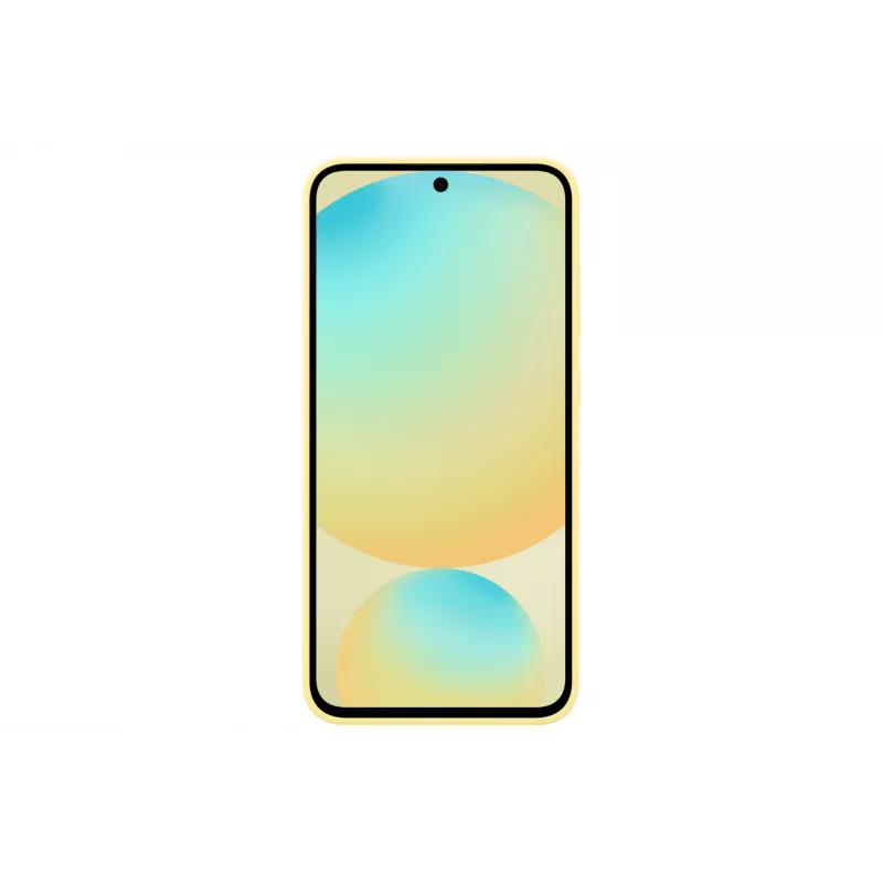 Dangtelis Samsung Galaxy S24 FE silikoninis Monochromatic Yellow