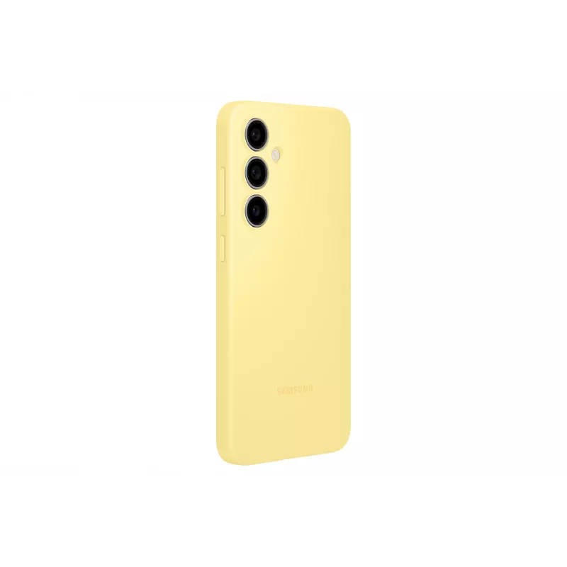 Dangtelis Samsung Galaxy S24 FE silikoninis Monochromatic Yellow