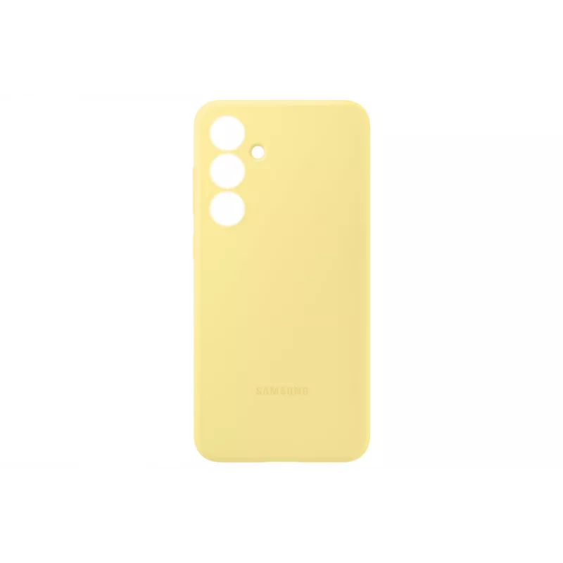 Dangtelis Samsung Galaxy S24 FE silikoninis Monochromatic Yellow