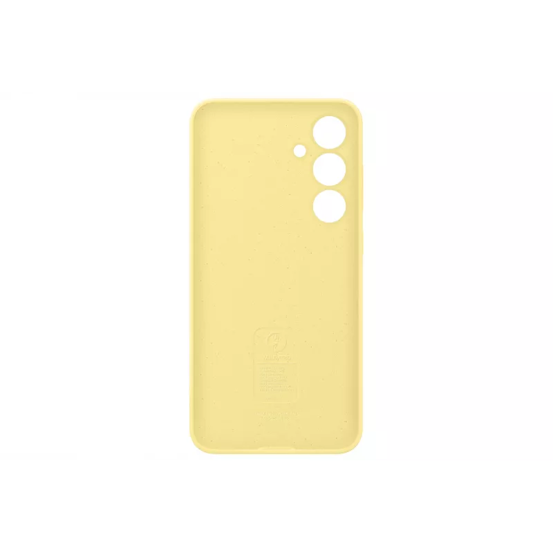 Dangtelis Samsung Galaxy S24 FE silikoninis Monochromatic Yellow