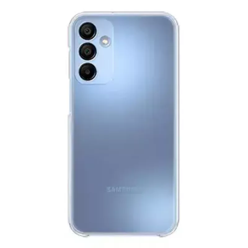 Samsung EF-QA156CTEGWW skaidrus telefono dėklas Galaxy A15 | A15 5G (16,5 cm / 6,5 col.)