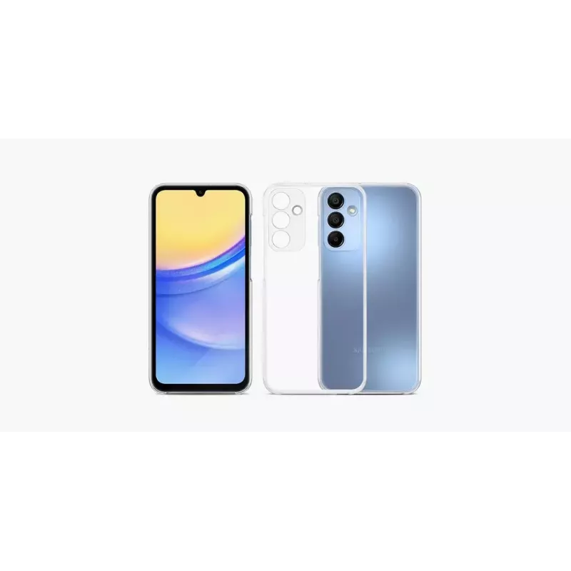 Samsung EF-QA156CTEGWW skaidrus telefono dėklas Galaxy A15 | A15 5G (16,5 cm / 6,5 col.)