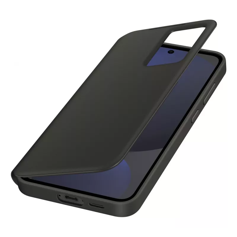 Samsung Smart View Wallet Case Galaxy S24 FE juodas