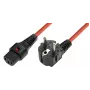 Microconnect EL248S maitinimo laidas oranžinis 3 m C13 kištukas