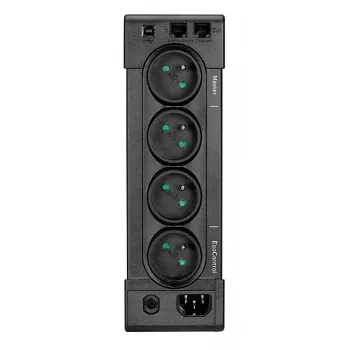 Nepertraukiamo maitinimo šaltinis Eaton Ellipse PRO 650 FR, linijinis-interaktyvus UPS, 0,65 kVA (400 W), 4x E tipo lizdai, LCD, bokštas
