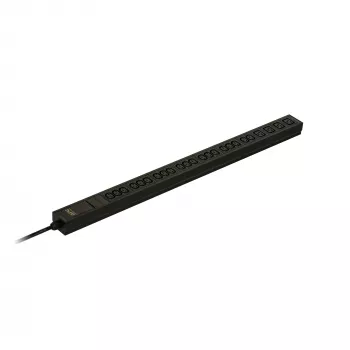APC Easy Rack PDU Basic 0U 1 fazė 3.7kW 230V 16A 20x C13 ir 4x C19 lizdai IEC60309 2P+E