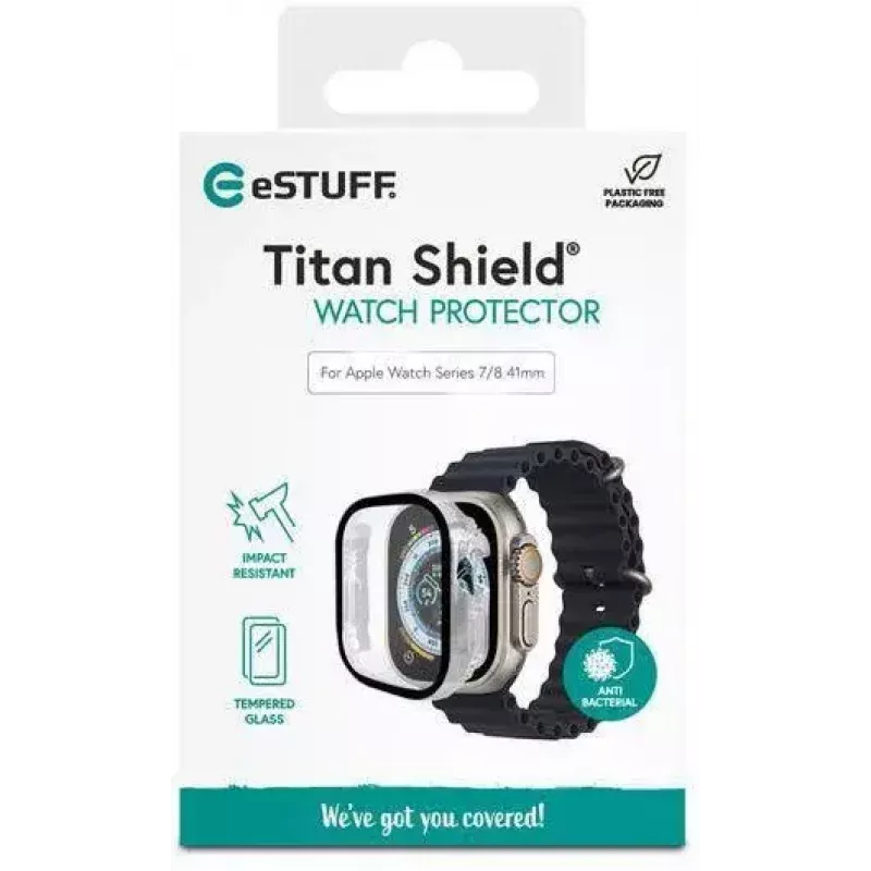 Apsauginis stiklas laikrodžiui eSTUFF ES501030, skirtas Apple Watch Series 6, 7, 8