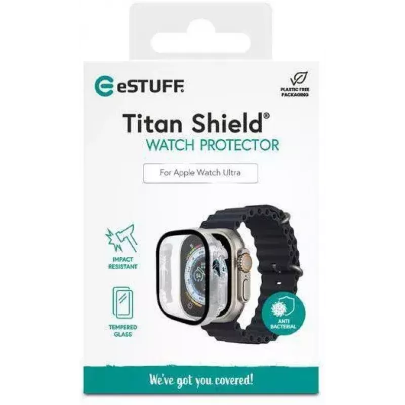 Apsauginis stiklas laikrodžiui eSTUFF ES501034, skirtas Apple Watch Ultra