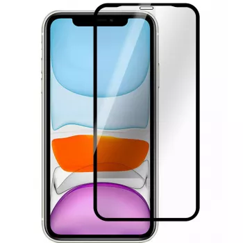 eSTUFF Apple iPhone XR pilno ekrano apsauginis stiklas