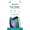 eSTUFF ES501361 Titan Shield® grūdinto stiklo apsauginė plėvelė iPhone 14 Pro skaidri